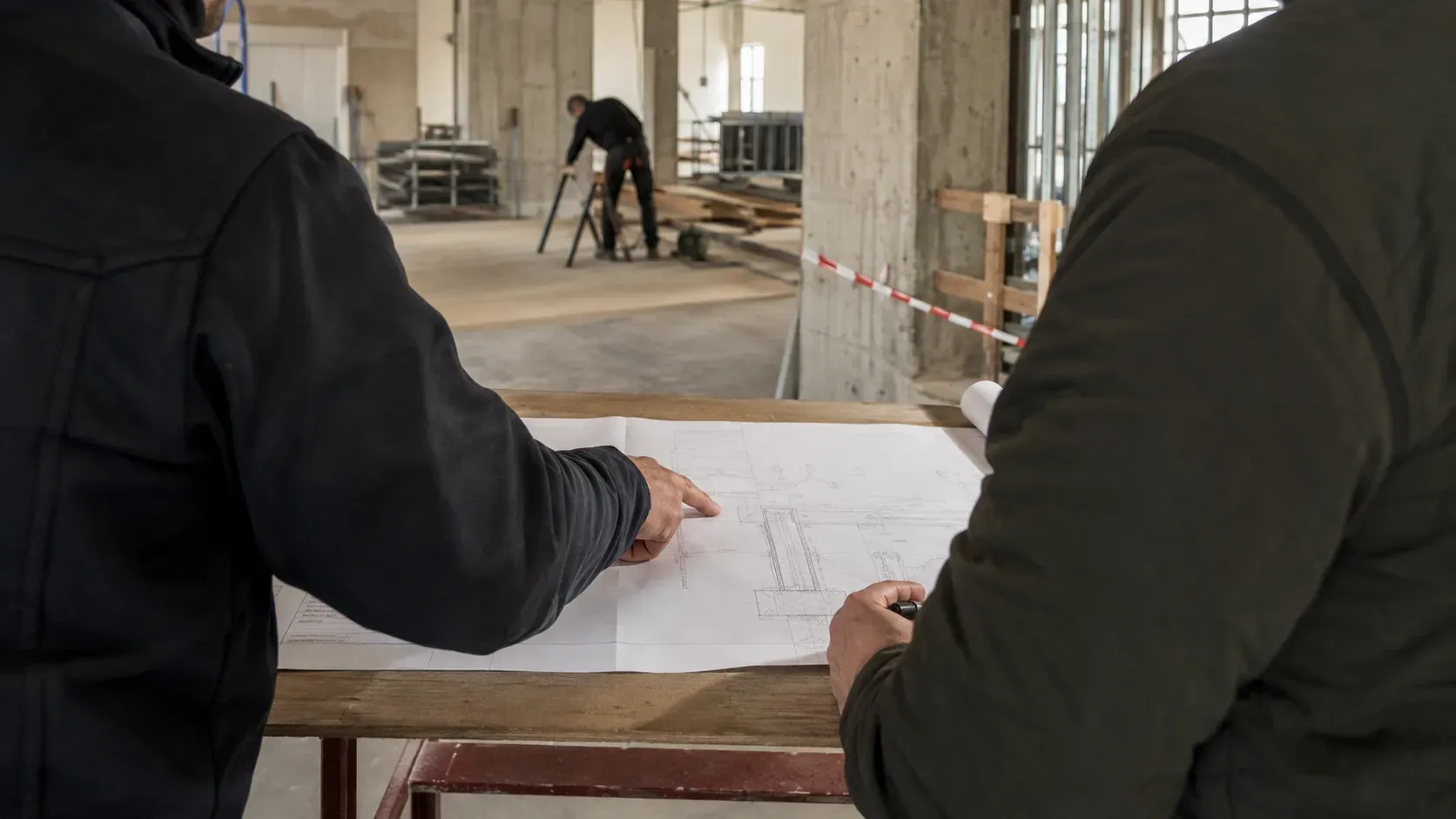 Miljøkontoret koordinerer et byggeprojekt på pladsen